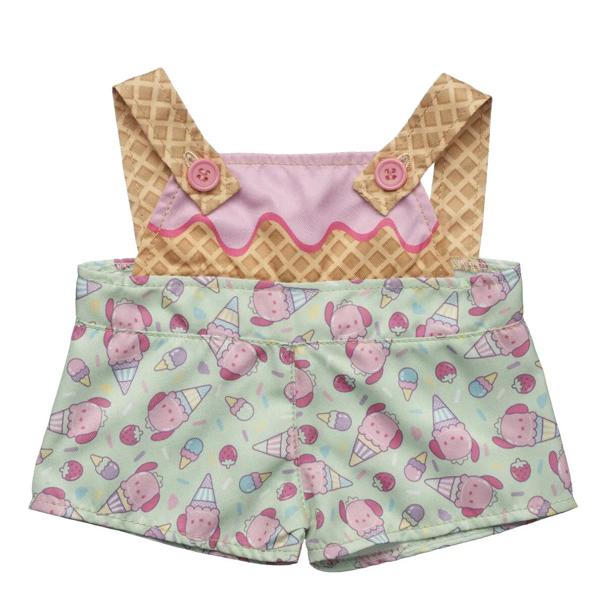 Sanrio Hello Kitty And Friends Strawberry Ice Cream Pochacco Overalls