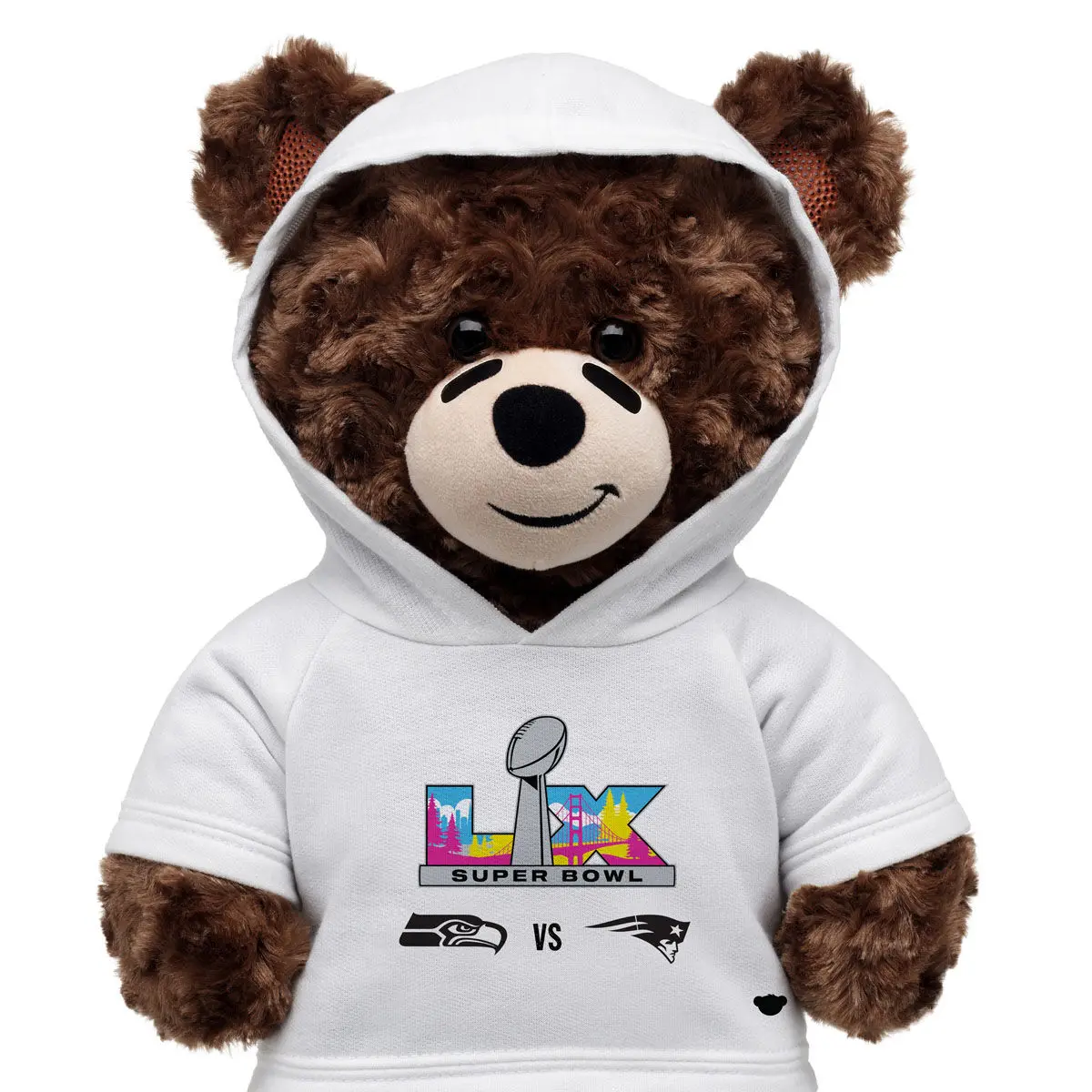 Super Bowl Lx New England Patriots And Seattle Seahawks Hoodie - Image 2