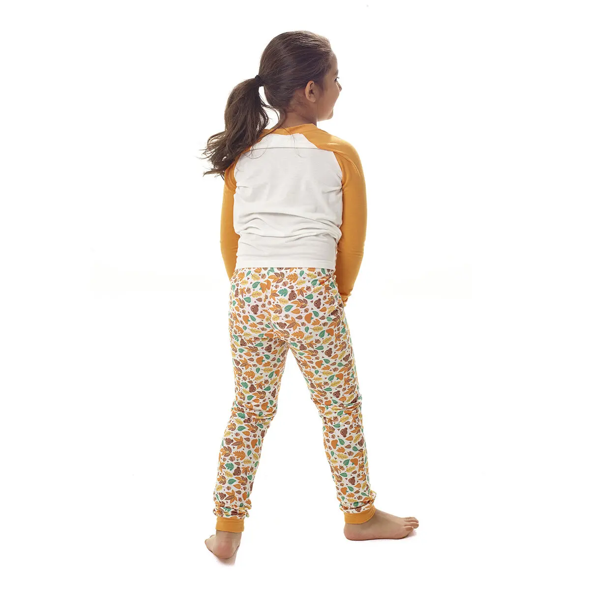 Build-A-Bear Pajama Shop Autumn Leaves Top - Toddler & Youth - Image 4