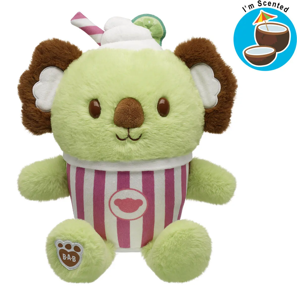 Coconut Lime Koala Slushie Plushie Scented Gift Set