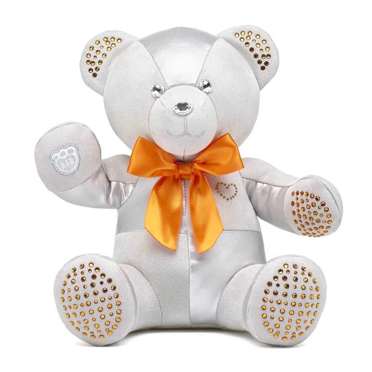 Build-A-Bear Birthstone Bear Featuring Swarovski Topaz Crystals - Image 2