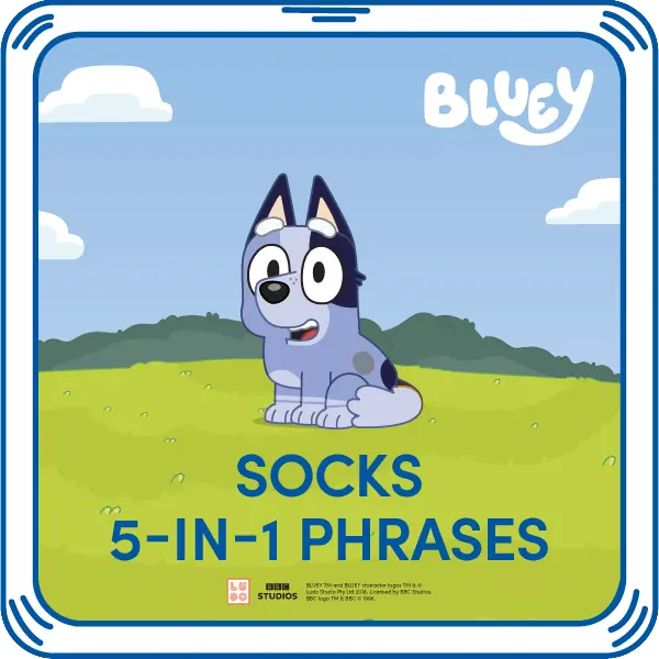 Socks 5-In-1 Phrases