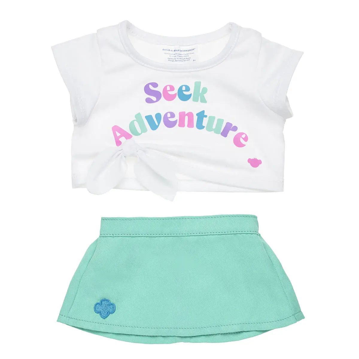 Girl Scout "Seek Adventure" Skirt Set