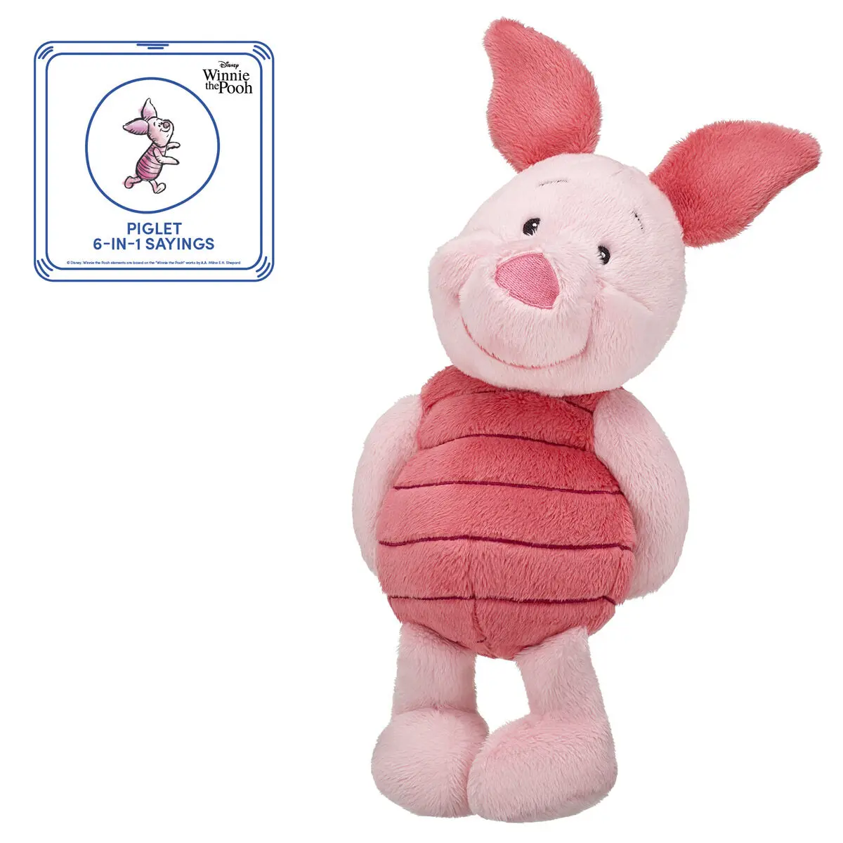 Disney Winnie The Pooh Piglet Plush With Sound