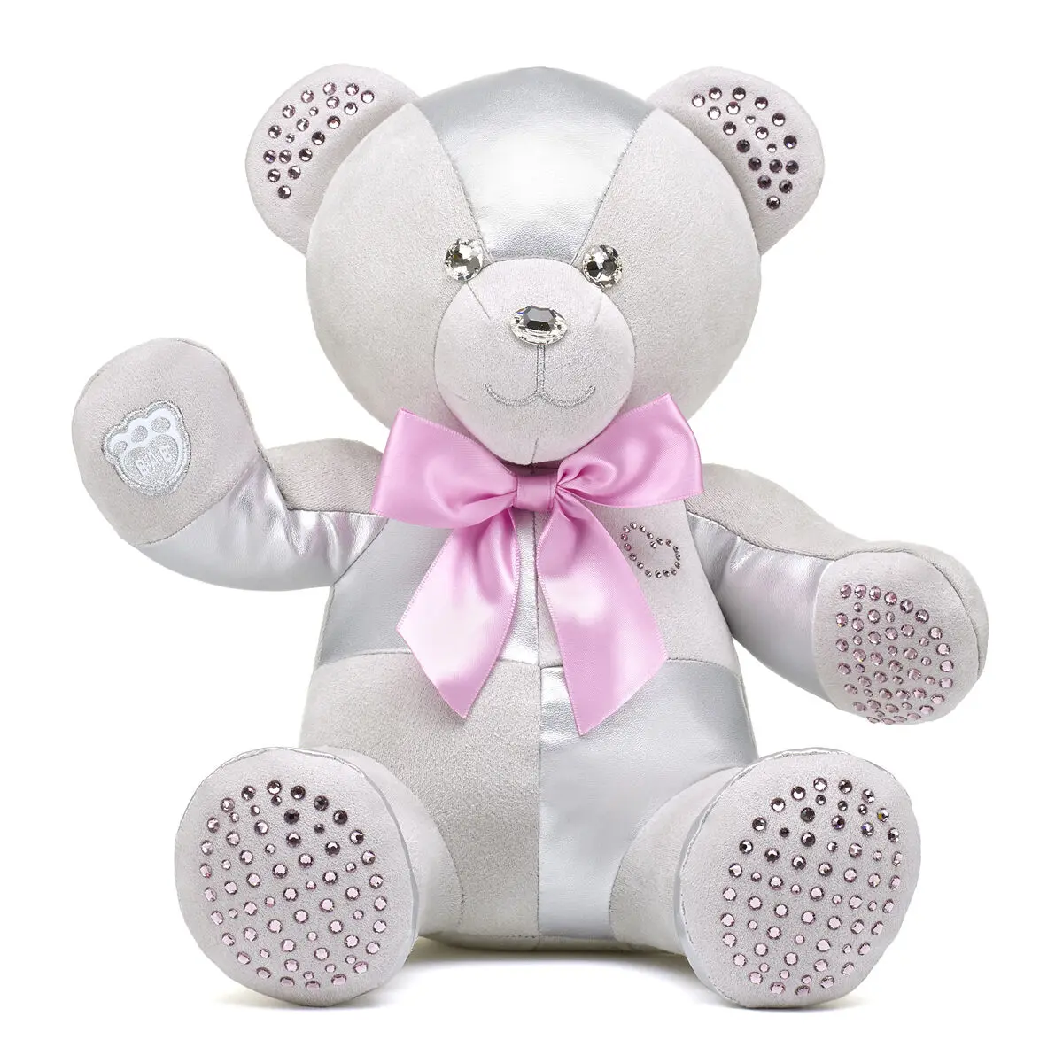 Build-A-Bear Birthstone Bear Featuring Swarovski Light Amethyst Crystals - Image 2