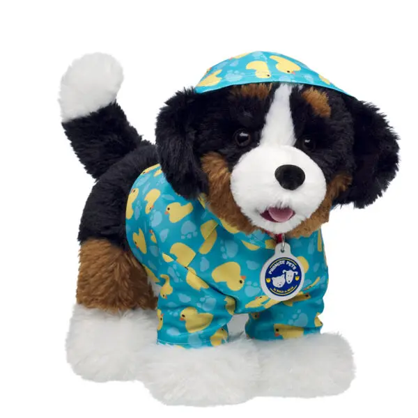 Promise Pets Bernese Mountain Dog Stuffed Animal Rainy Day Gift Set