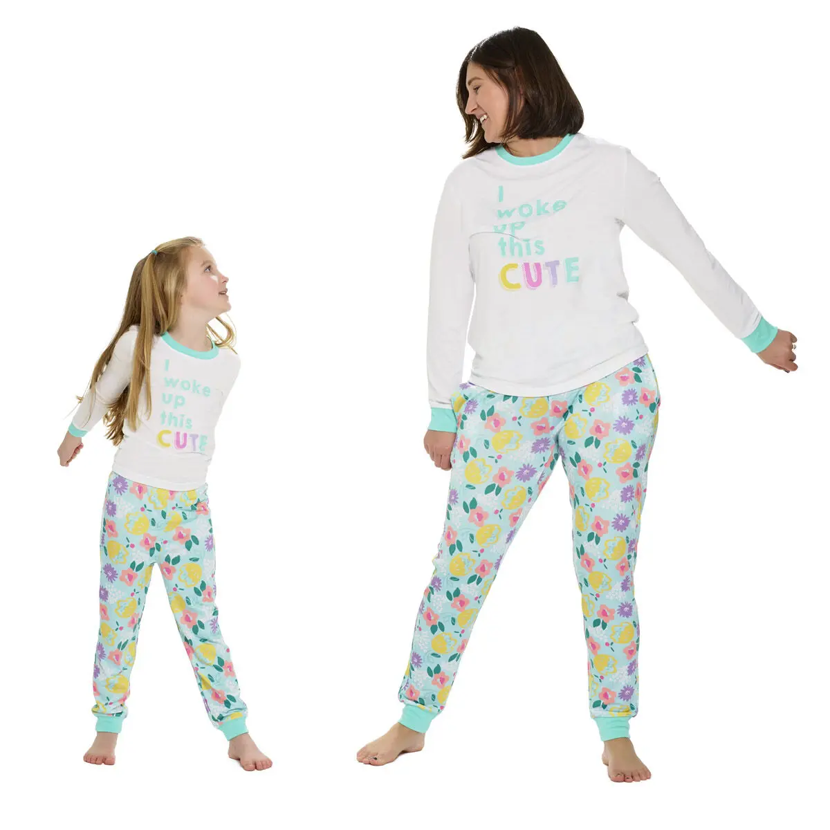 Build-A-Bear Pajama Shop "I Woke Up This Cute" Pj Top - Adult - Image 5