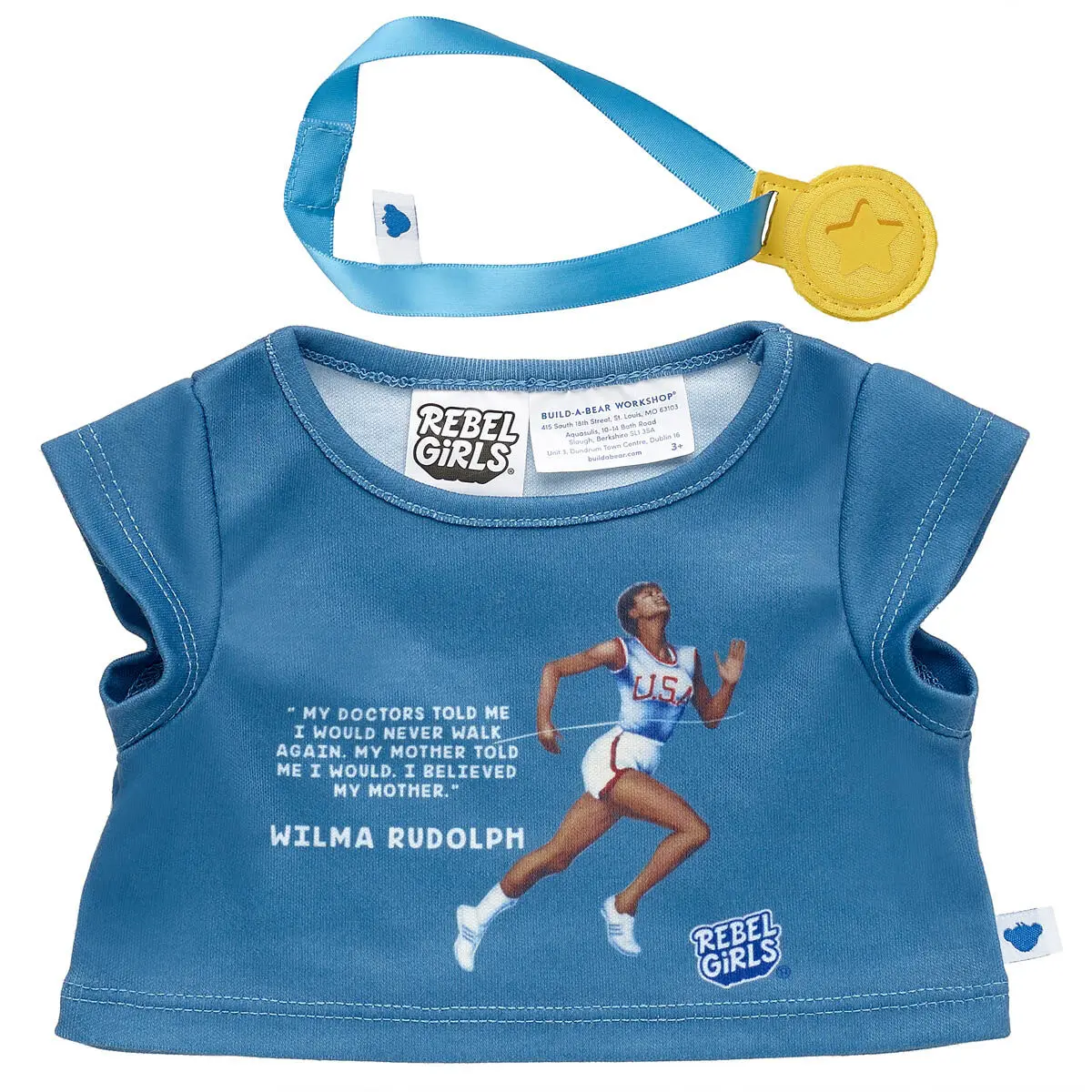 Rebel Girls Wilma Rudolph T-Shirt - Image 3