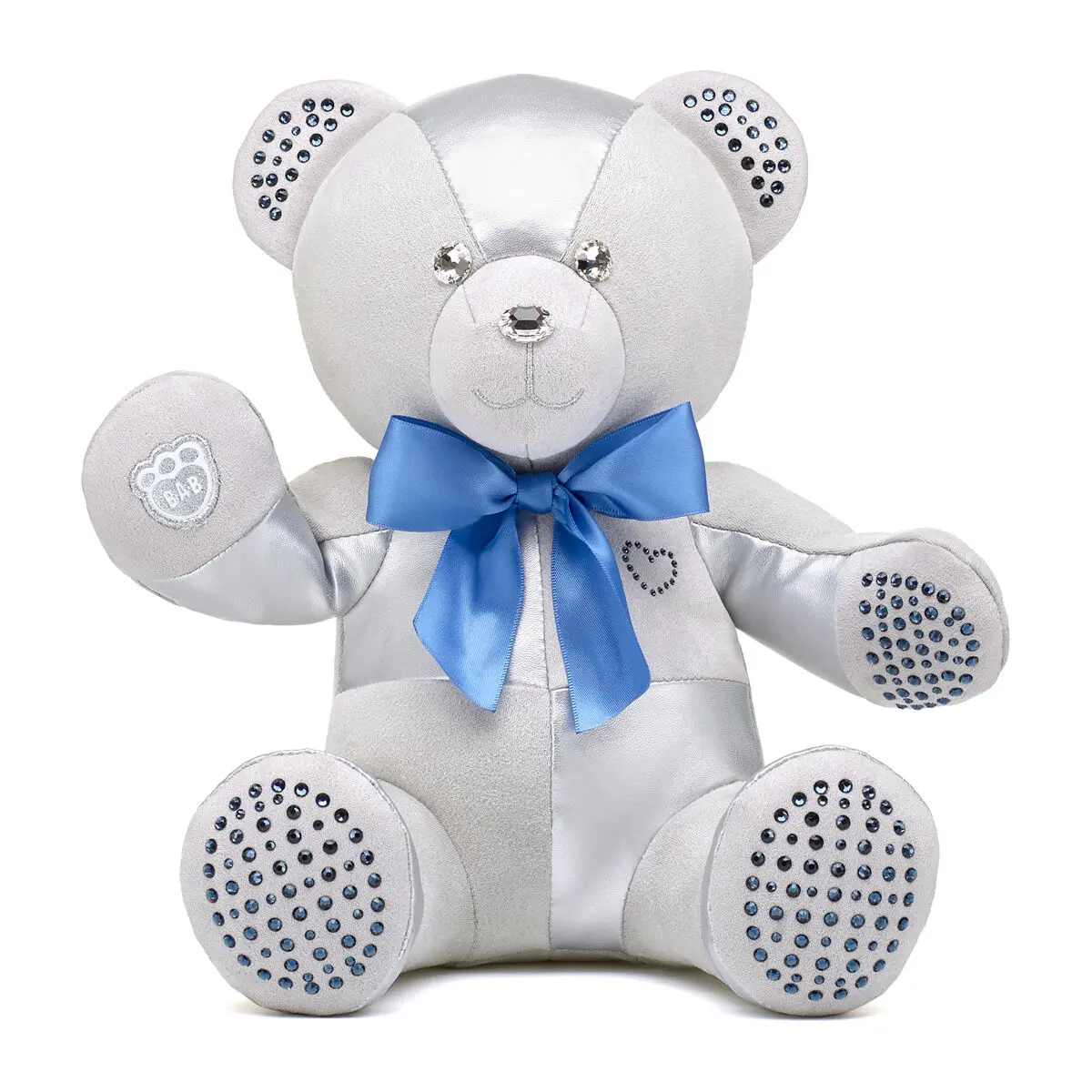 Build-A-Bear Birthstone Bear Featuring Swarovski Blue Topaz Crystals - Image 2