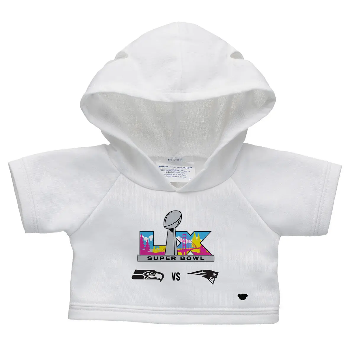 Super Bowl Lx New England Patriots And Seattle Seahawks Hoodie