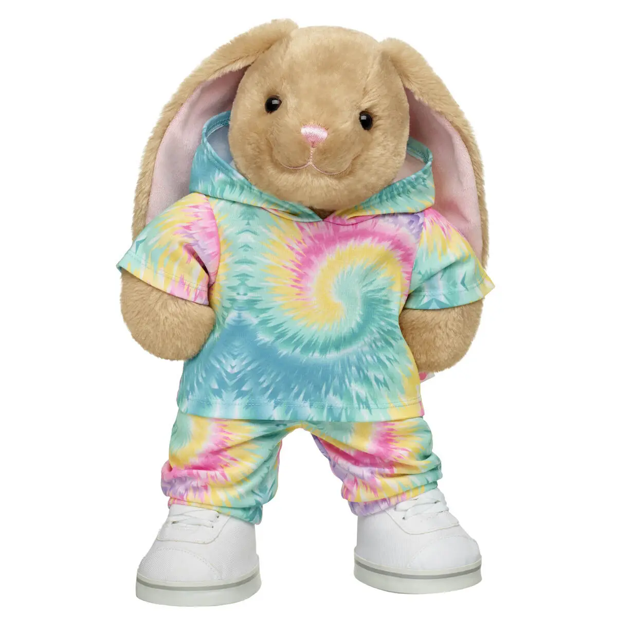 Pawlette Bunny Plush Tie-Dye Athleisure Gift Set