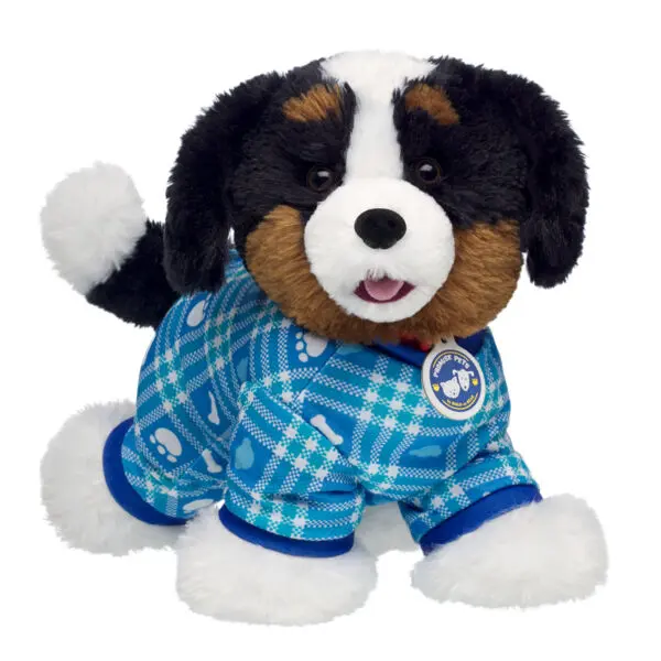 Promise Pets Bernese Mountain Dog Stuffed Animal Pjs Gift Set
