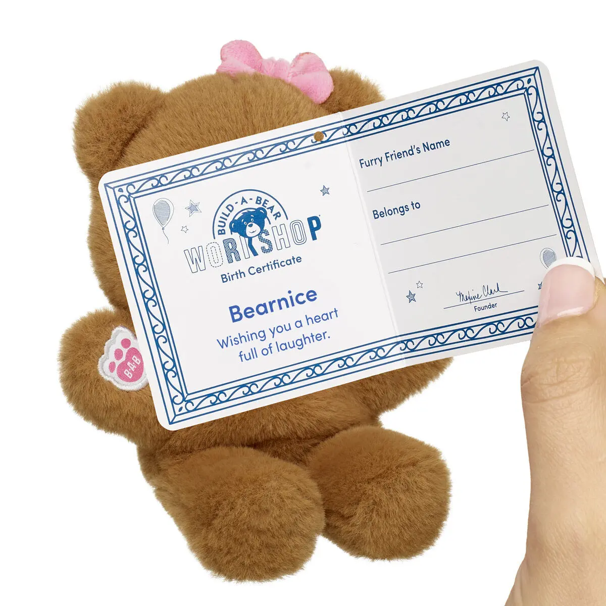 Mini Beans Kabu Bearnice Plush Teddy Bear - Image 2