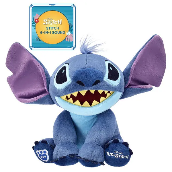 Disney Stitch Plush With Sound