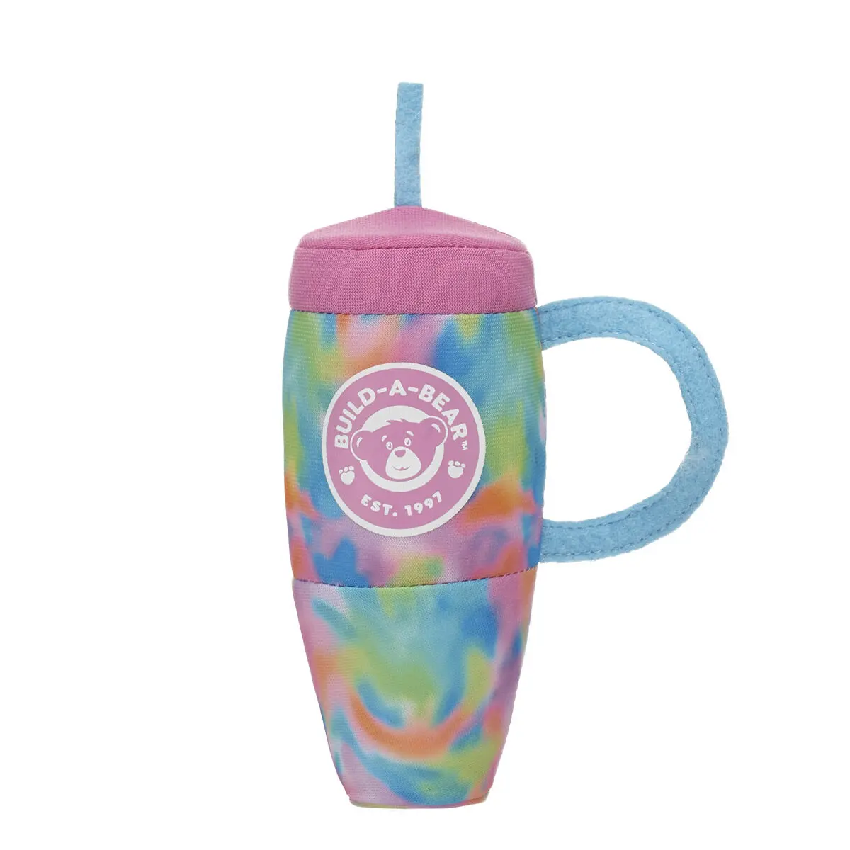 Tie-Dye Plush Drink Tumbler