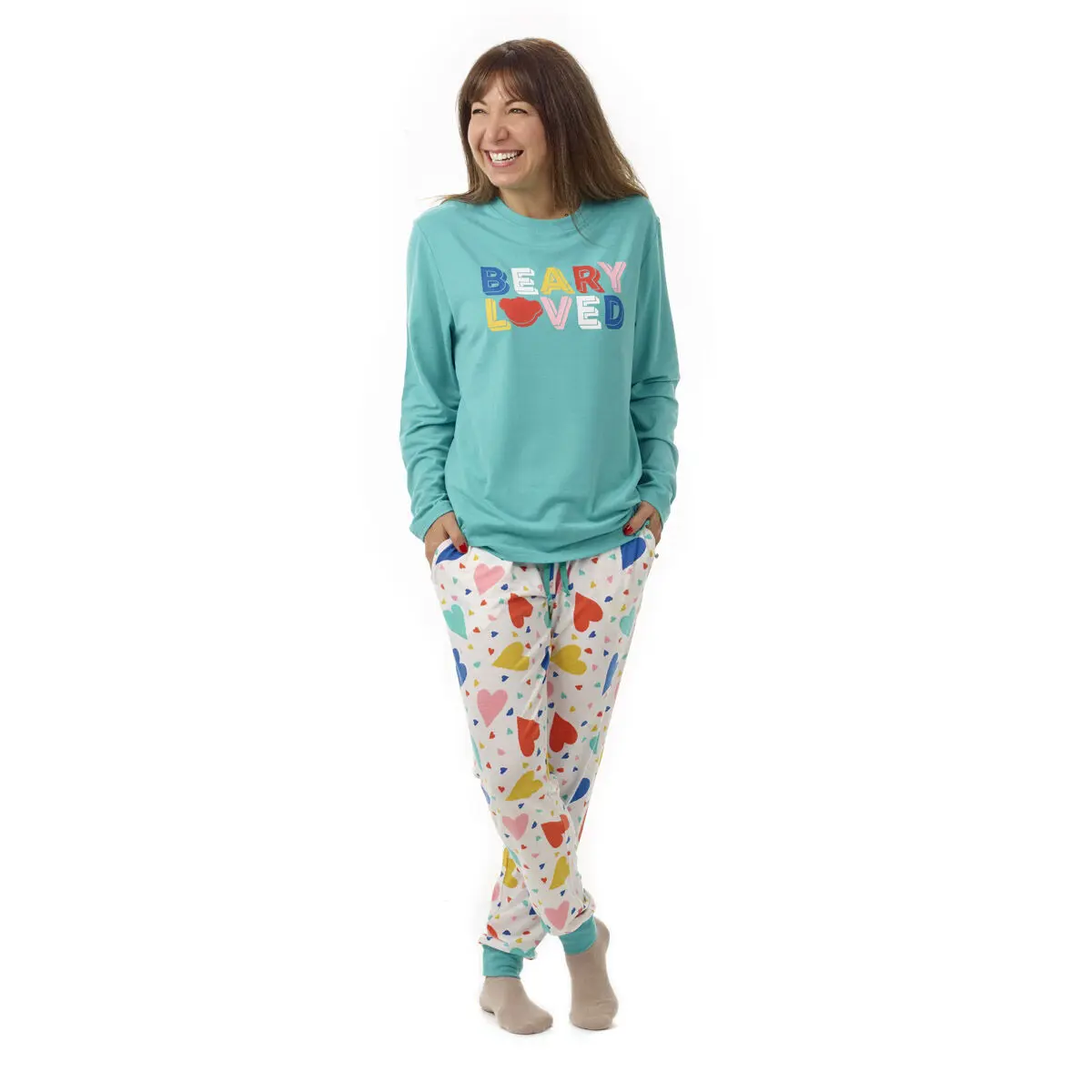 Build-A-Bear Pajama Shop Beary Loved Top - Adult - Image 3
