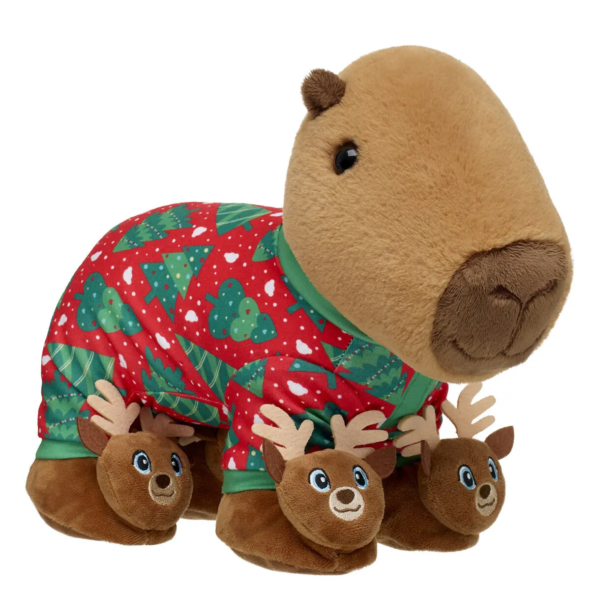 Capybara Stuffed Animal Holiday Gift Set