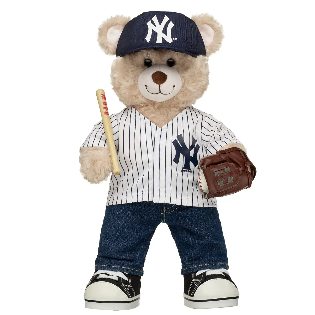 Happy Hugs Teddy Bear New York Yankees Gift Set