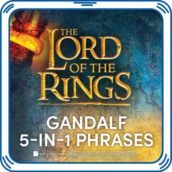 Gandalf 5-In-1 Phrases
