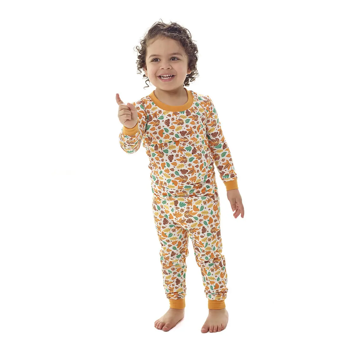 Build-A-Bear Pajama Shop Fall Print Pants - Toddler & Youth - Image 3