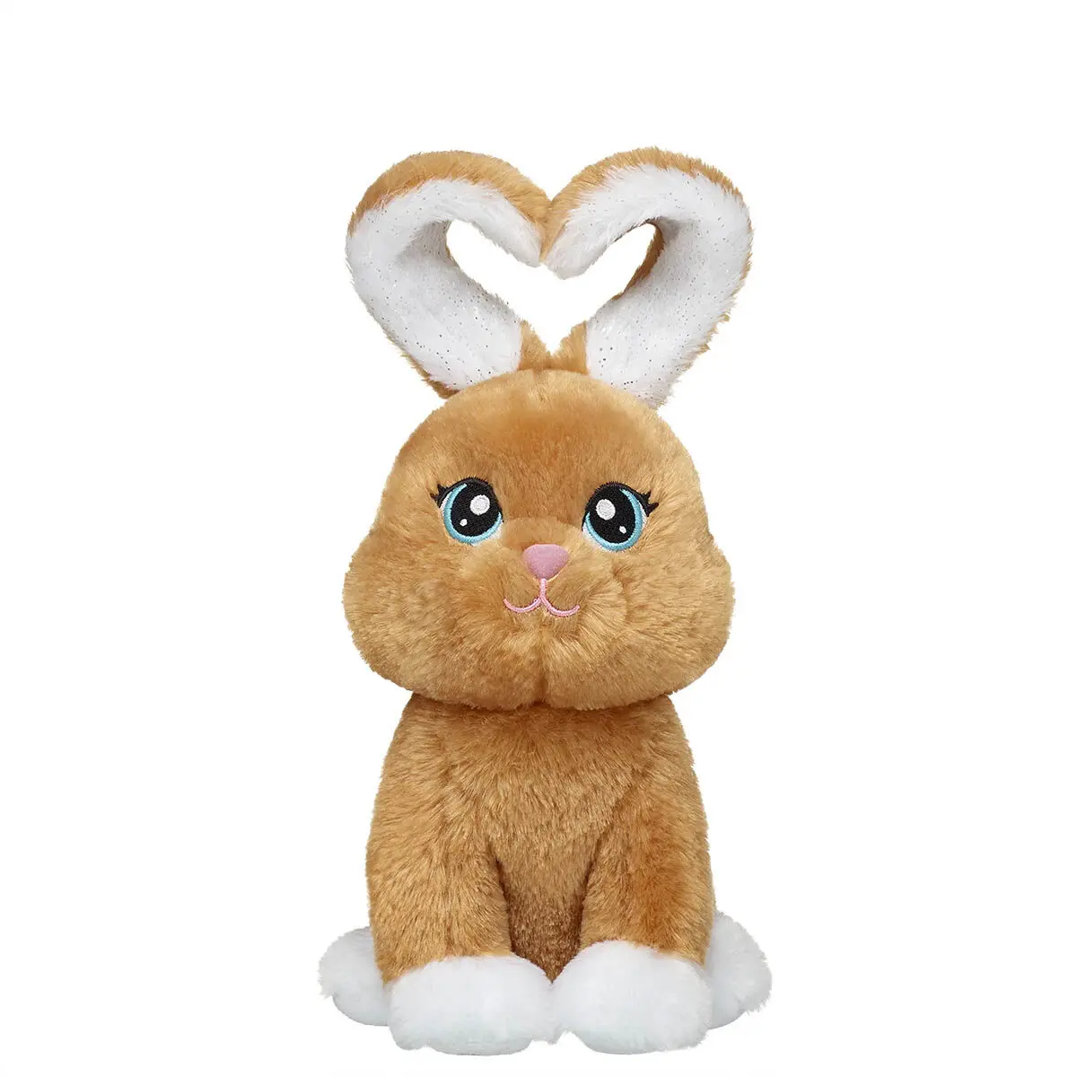 Build-A-Bear Buddies Mini Glisten And The Merry Mission Gingerbread Bunny Plush