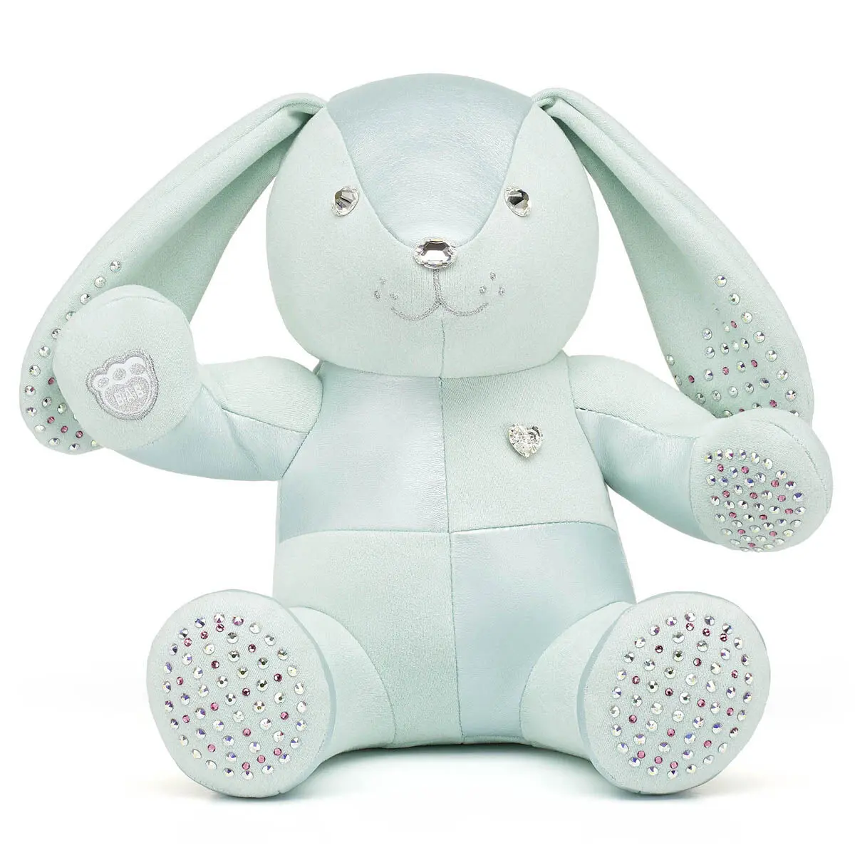 Mint Bunny Build-A-Bear Collectible Featuring Swarovski Crystals - Image 2
