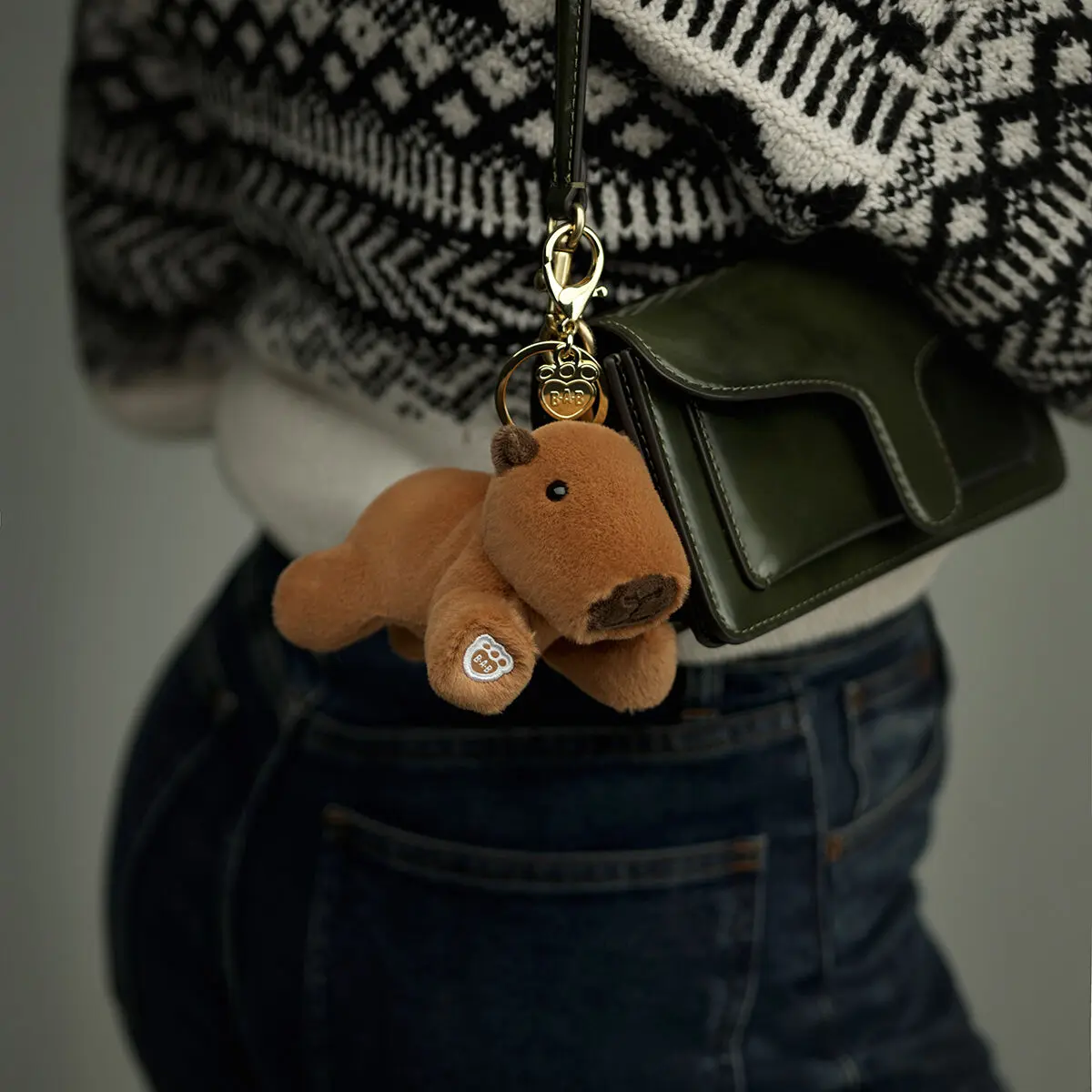 Capybara Plush Bag Charm - Image 2