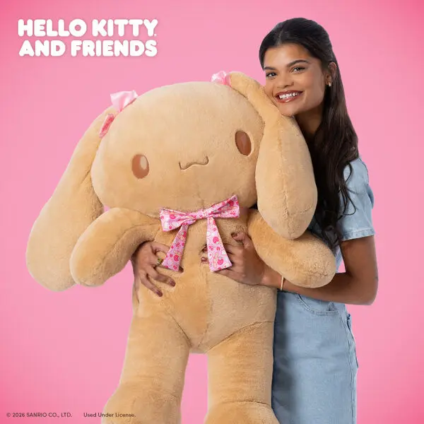 Sanrio Hello Kitty And Friends Giant Mocha Plush With Gifting Bow - Image 2