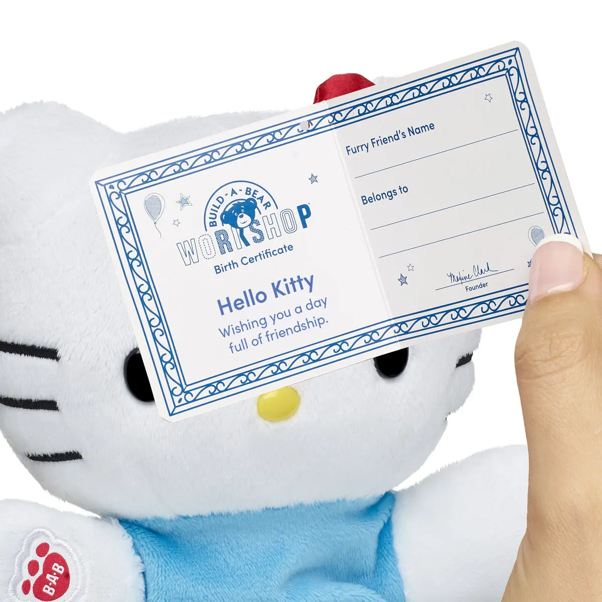 Build-A-Bear Mini Beans Sanrio Hello Kitty Plush - Image 3