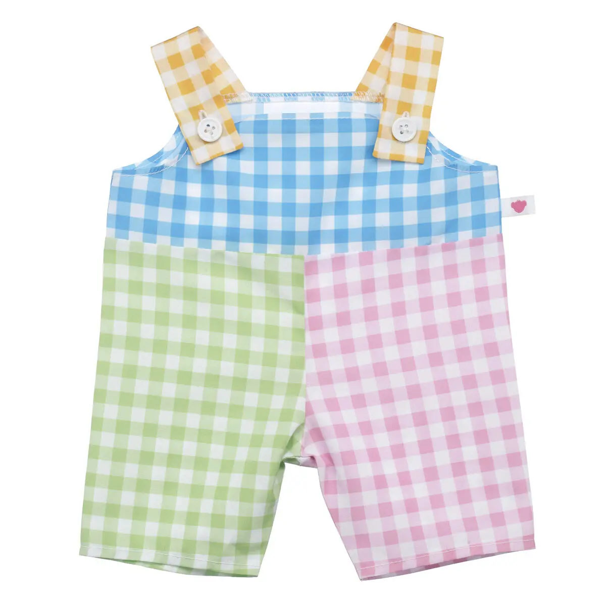 Spring Gingham Overalls