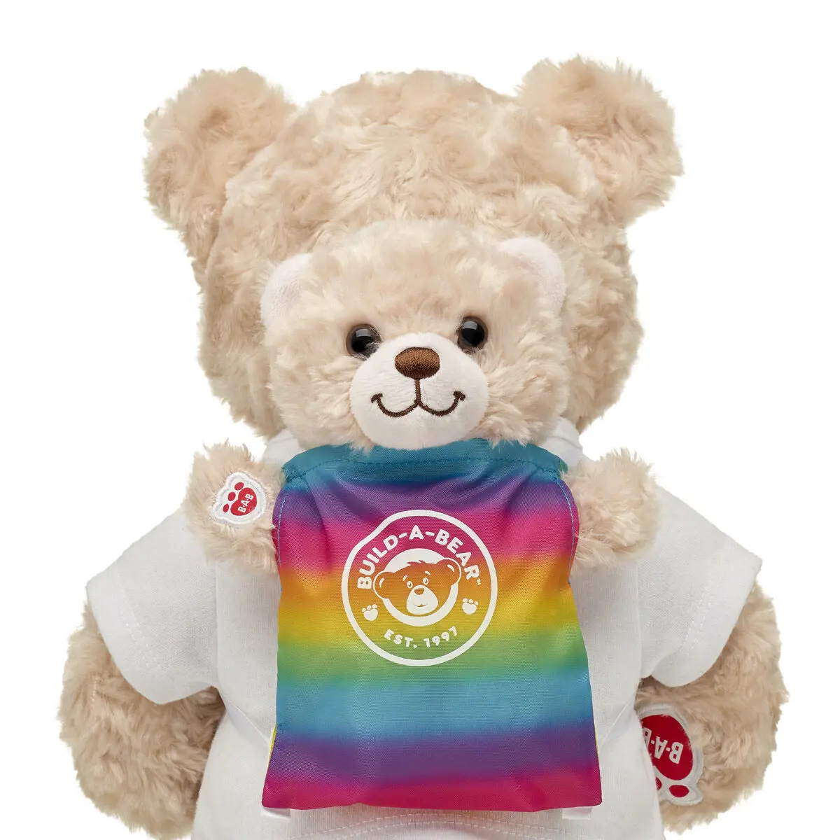 Build-A-Bear Mini Beans Rainbow Toy Bear Carrier - Image 5