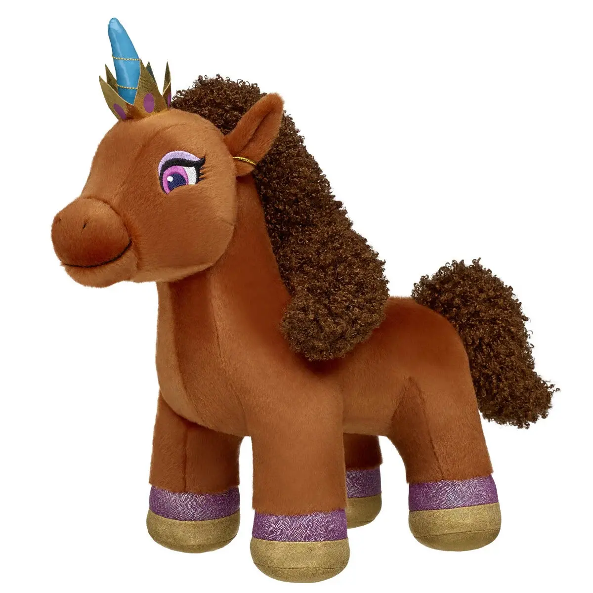 Unique Afro Unicorn Plush