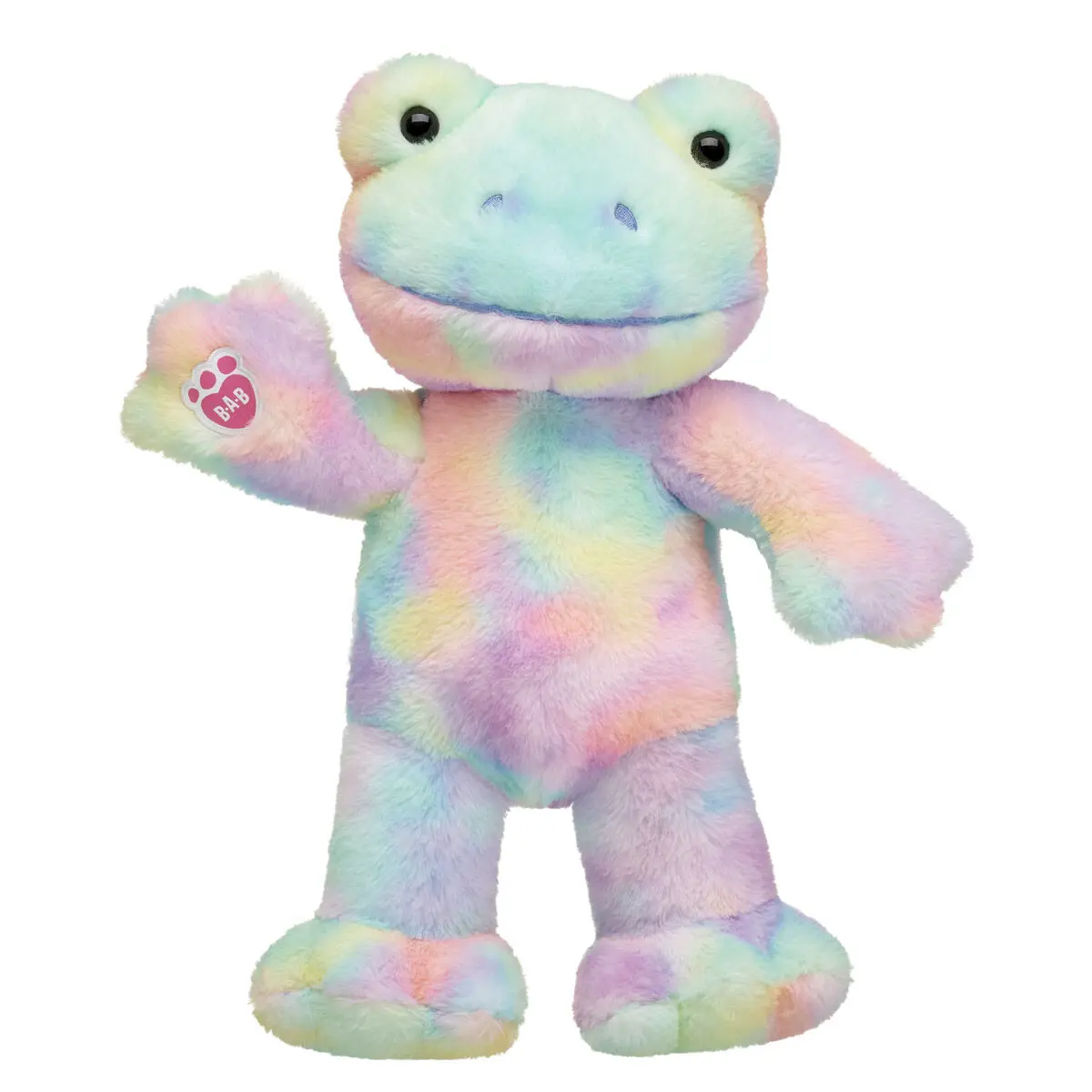 Rainbow Clouds Frog Stuffed Animal - Image 2