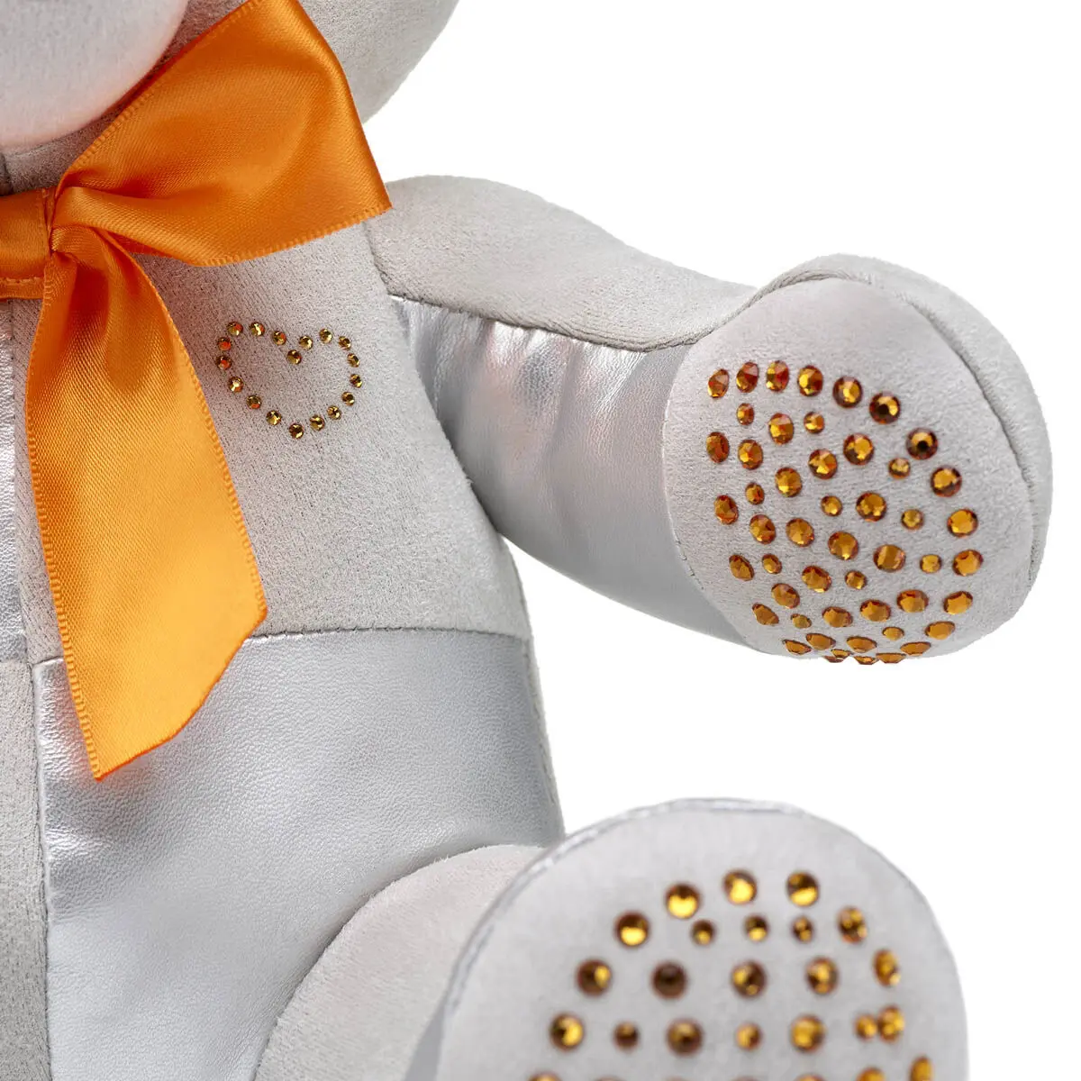 Build-A-Bear Birthstone Bear Featuring Swarovski Topaz Crystals - Image 7