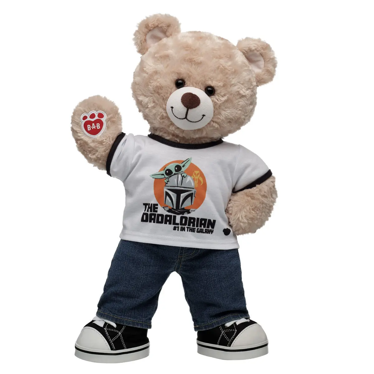 Happy Hugs Teddy Bear Star Wars The Dadalorian Gift Set