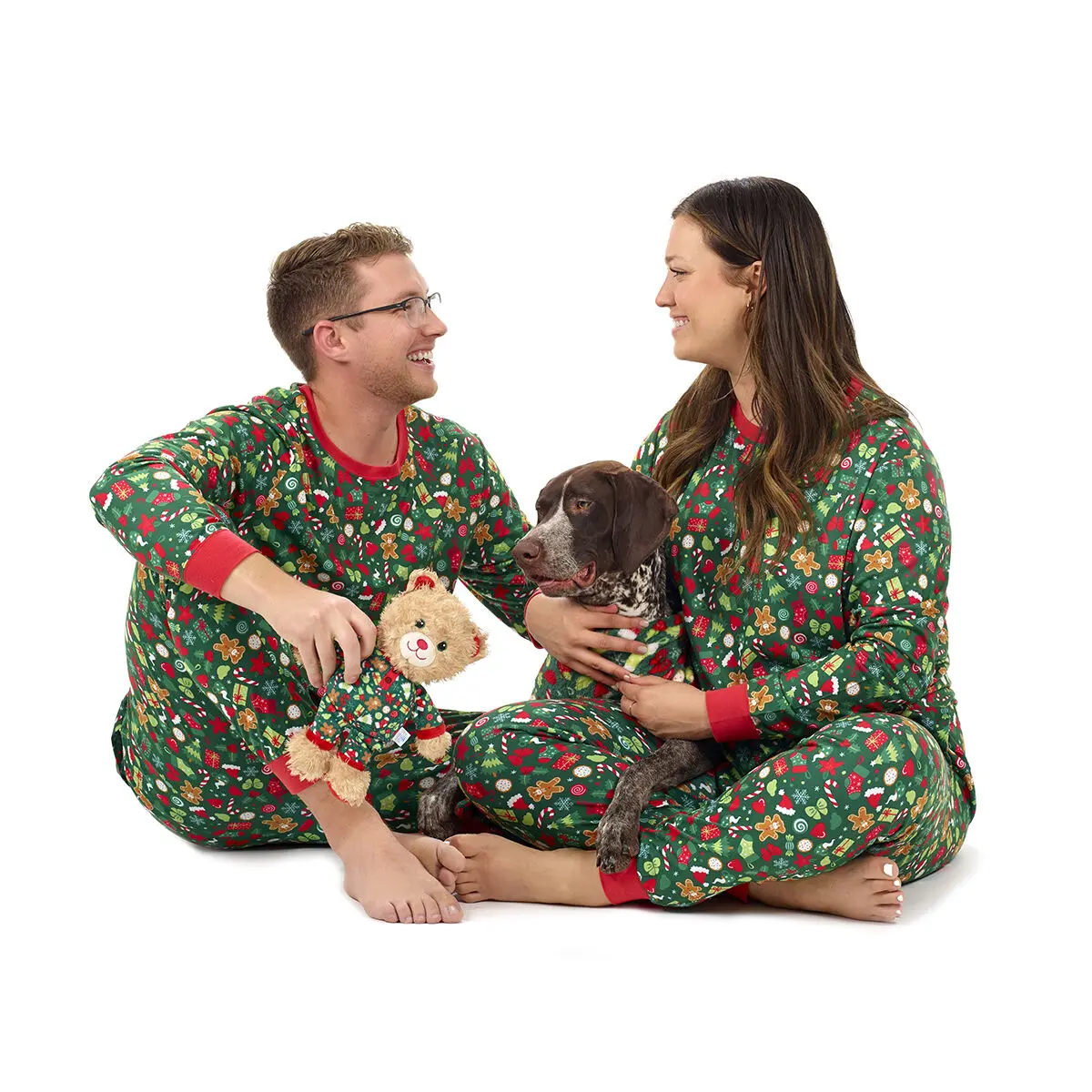 Build-A-Bear Pajama Shop Holiday Print Top - Adult - Image 5