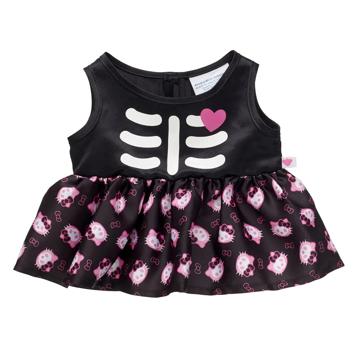 Sanrio Skeleton Hello Kitty Dress