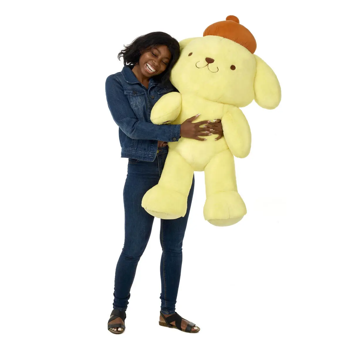 Sanrio Hello Kitty And Friends Giant Pompompurin Plush - Image 3