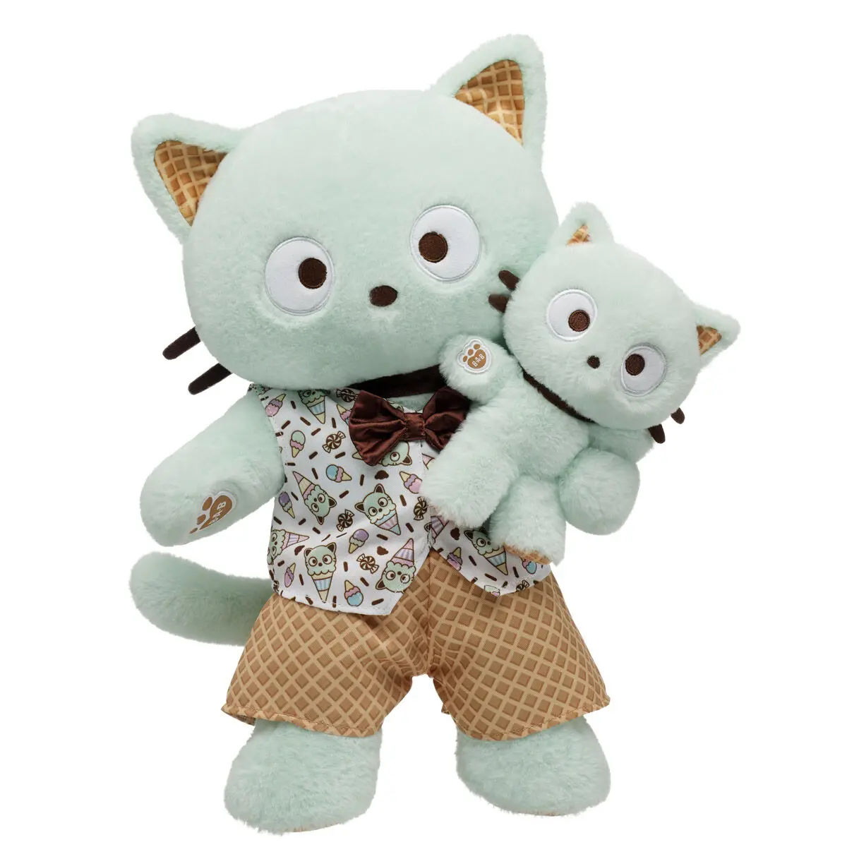 Sanrio Hello Kitty And Friends Mint Chocolate Chip Chococat Plush Mini Beans Gift Set