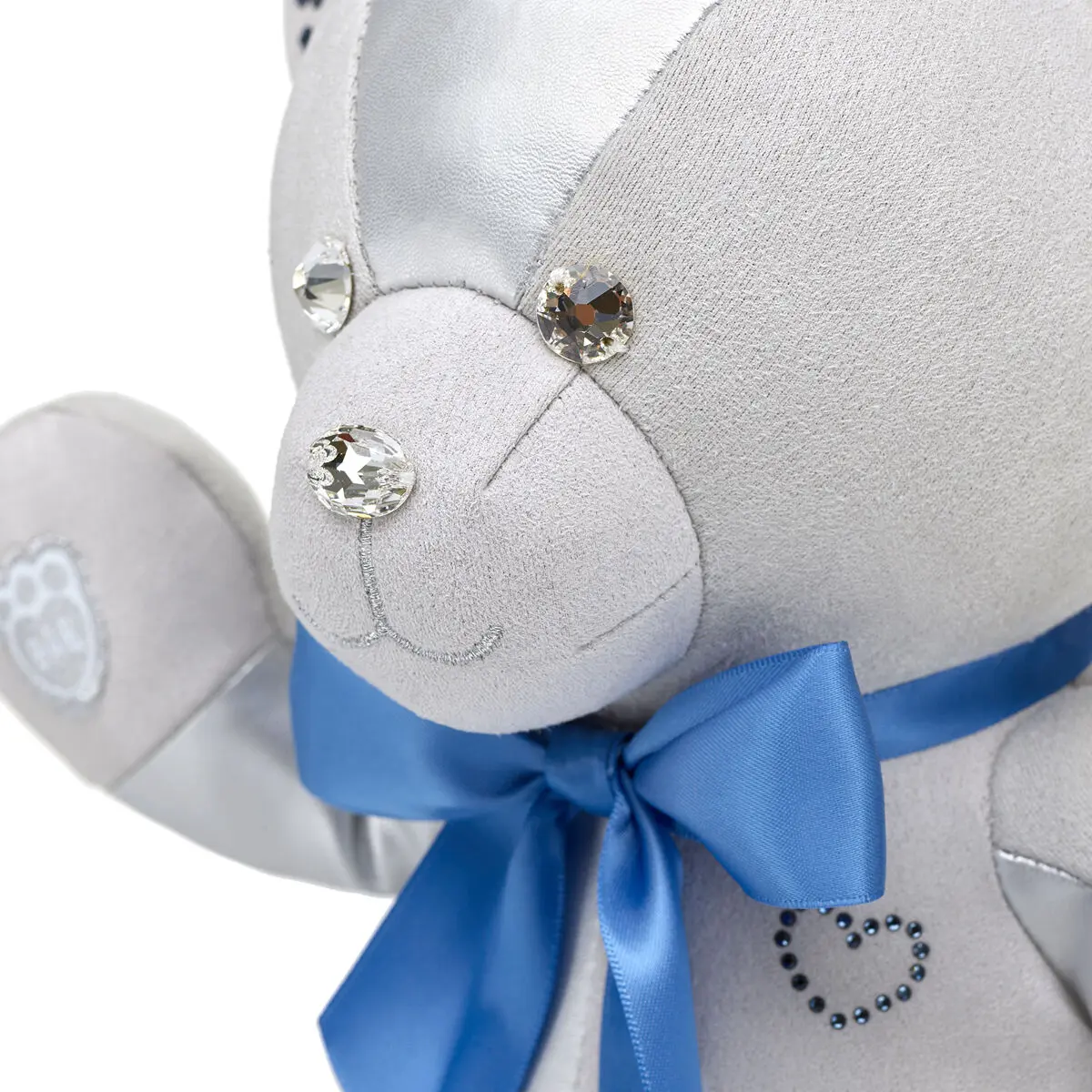 Build-A-Bear Birthstone Bear Featuring Swarovski Blue Topaz Crystals - Image 3