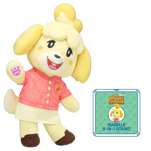 Animal Crossing: New Horizons Isabelle Summer Gift Bundle With Phrases