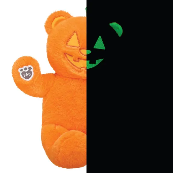 Pumpkin Glow Teddy Bear - Image 4