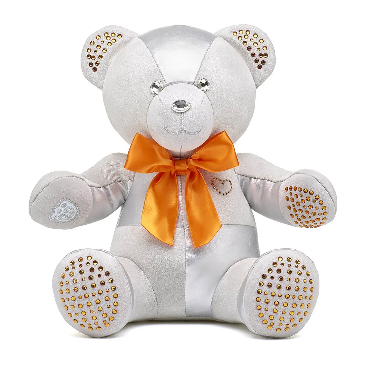 Build-A-Bear Birthstone Bear Featuring Swarovski Topaz Crystals