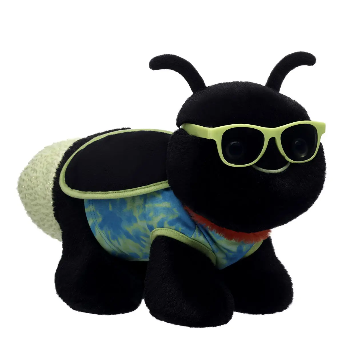 Lightning Bug Stuffed Animal Glow In The Dark Gift Set With Sunglasses