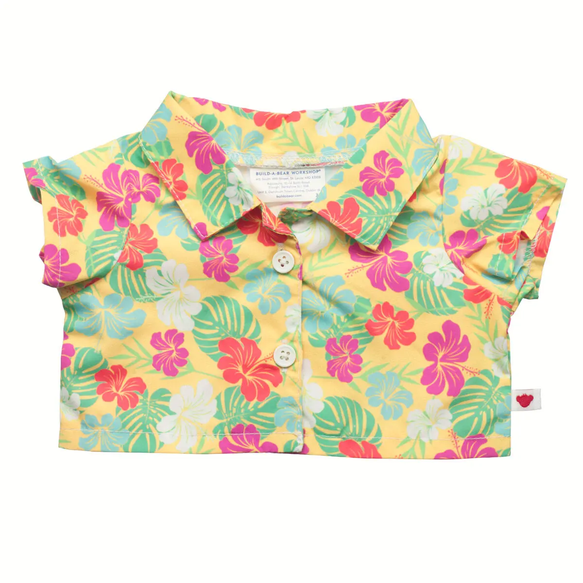 Tropical Flower Print Shirt
