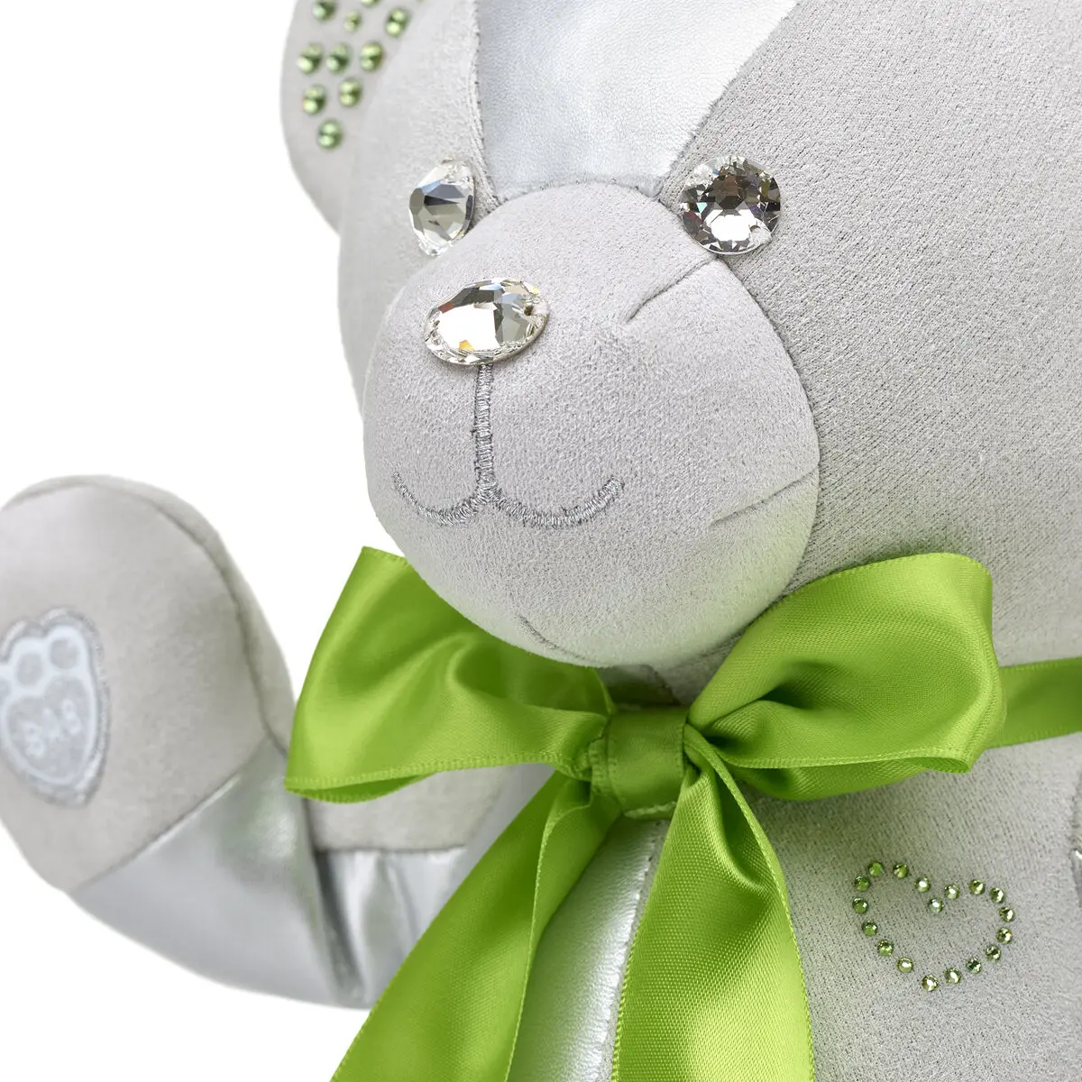 Build-A-Bear Birthstone Bear Featuring Swarovski Peridot Crystals - Image 3