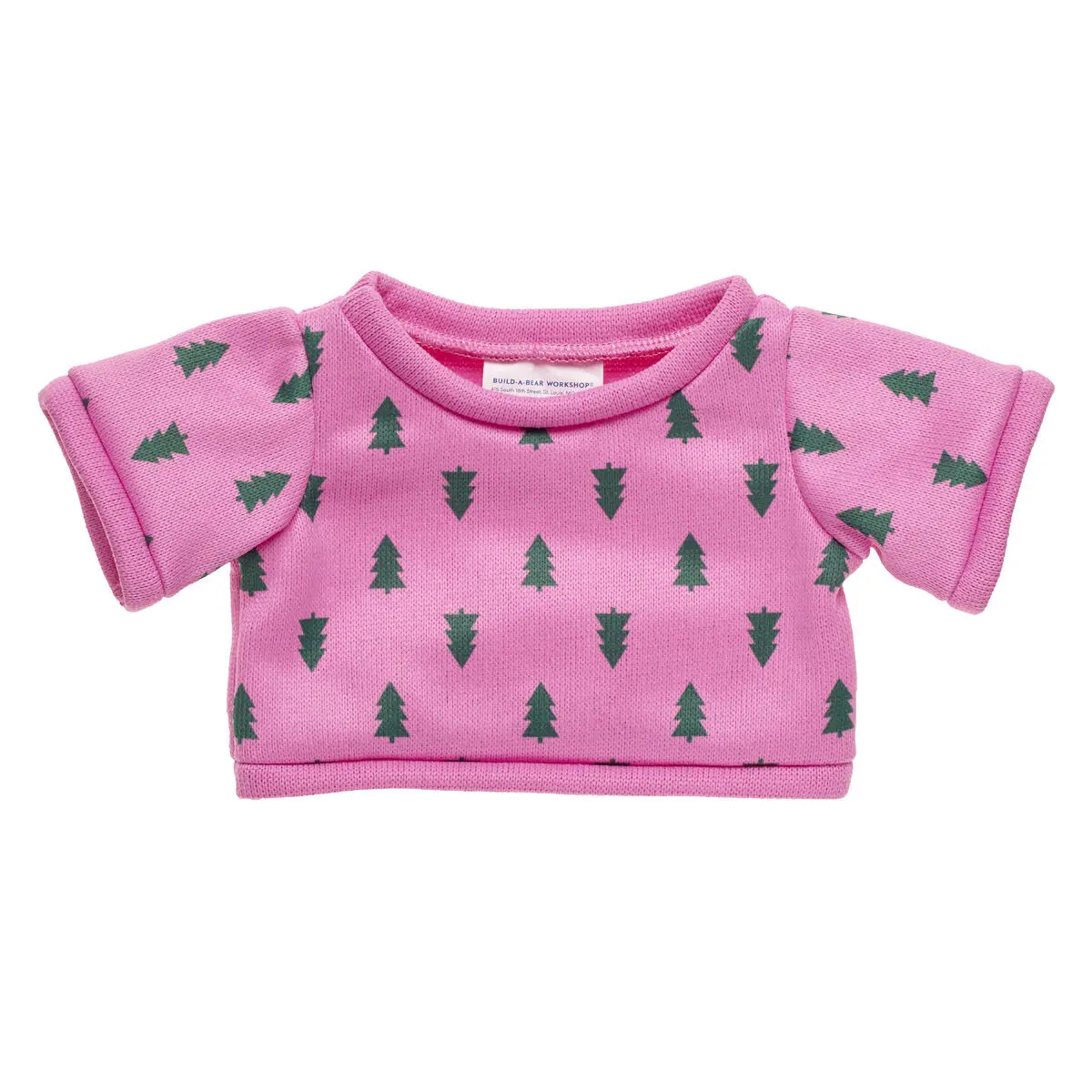 Pink And Green Christmas Tree Sweater