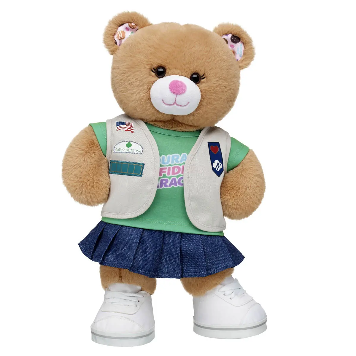 Girl Scout Cookie Teddy Bear Cadette/Senior/Ambassador Gift Set