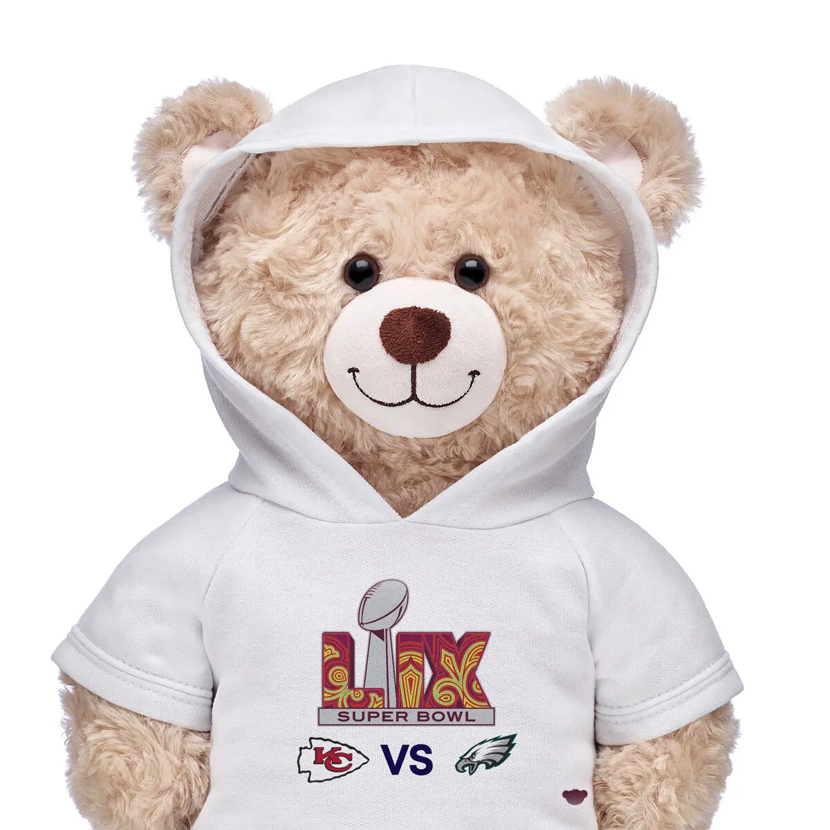 Super Bowl Lix Kansas City Chiefs And Philadelphia Eagles Hoodie - Image 2