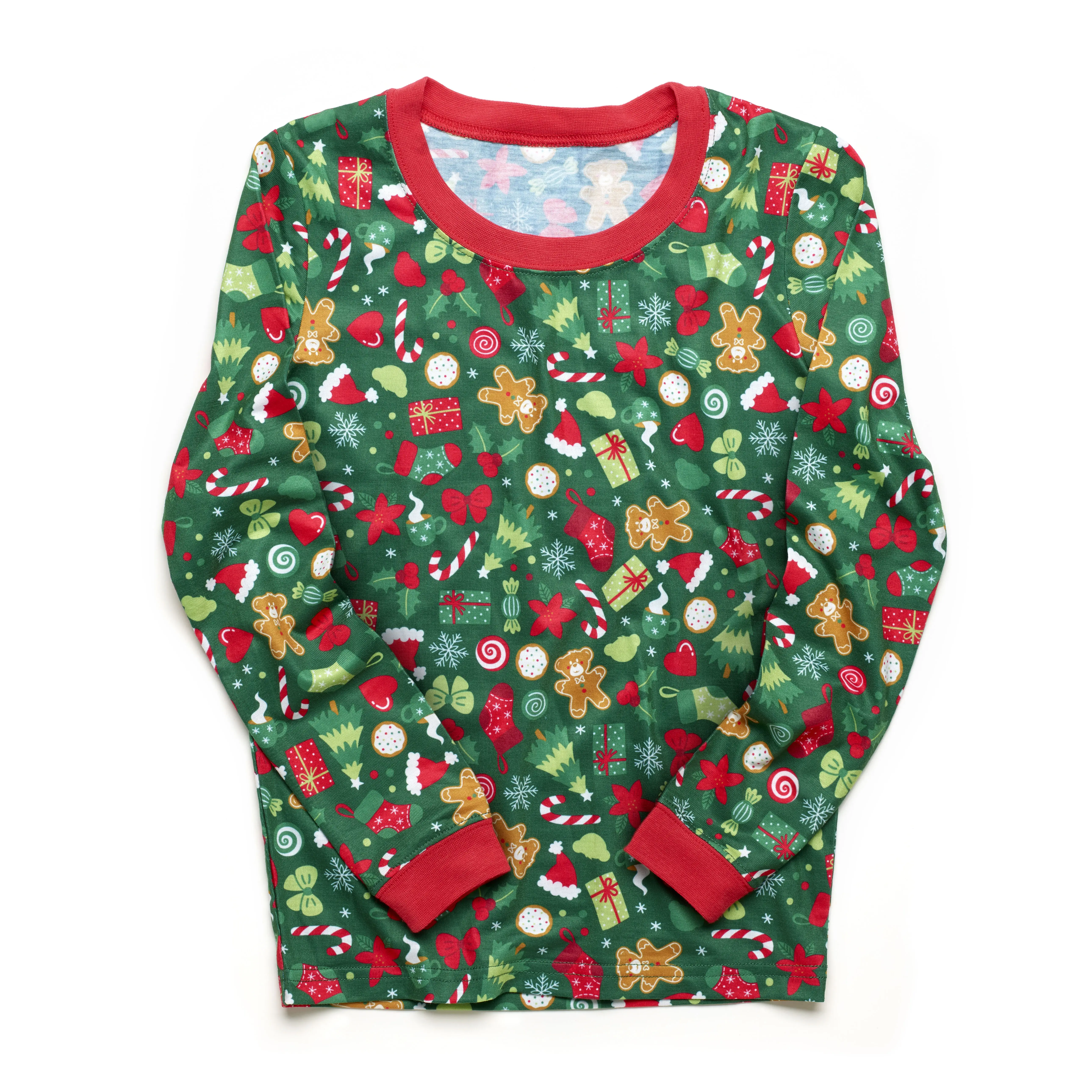 Build-A-Bear Pajama Shop Holiday Print Top - Adult - Image 2